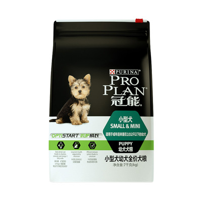 波奇冠能狗粮小型犬幼犬全价犬粮7kg幼犬粮比熊狗狗主粮狗食包邮