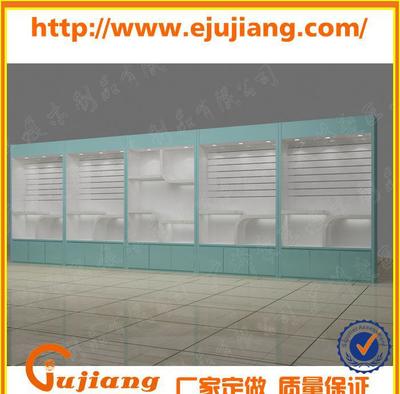 定做烤漆狗粮产品高柜 商场食品柜 进口产品摆放柜设计图片_高清图_细节图