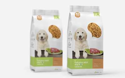 长沙蛙牌狗粮包装设计