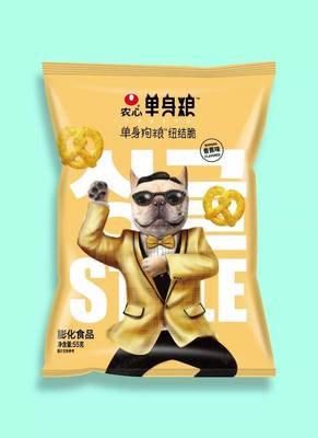 纽结脆接棒网红薯片,“单身粮·单身狗粮”系列再迎爆款!