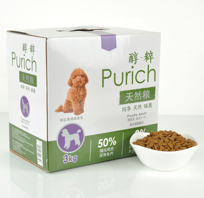 醇粹Purich泰迪贵宾专用天然粮 美毛亮毛，专业呵护您的爱犬